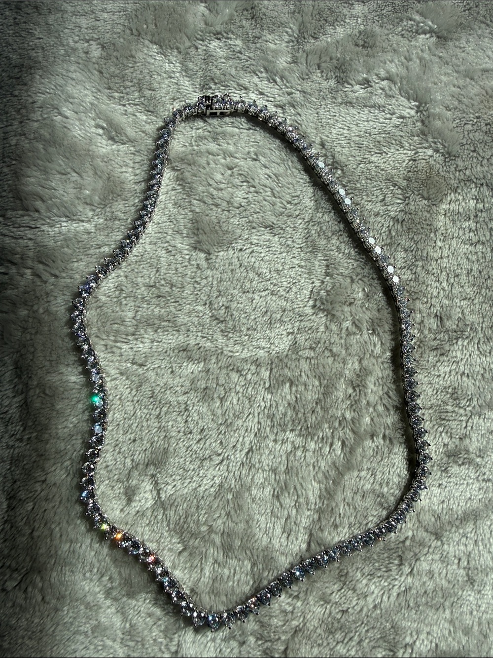 Tennis necklace